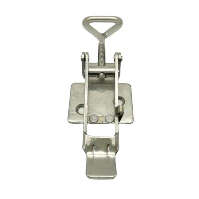 China Heavy Rails Special Boats Vehicle Equipment Factory Toggle Directly Latch Metal Quick Toggle Lock Stainless Steel Vertical Flange Toggle Clamp for sale