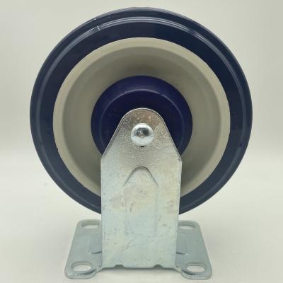 China The other 5 fixed plate of no. 2 Inch Polyurethane Wheel Guaranteed Unique Heavy Duty Fixed Quality Polyurethane Trolley Caster Wheels for sale