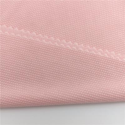 China Double layered mesh fabric 96% soft new beaded 4%spandex acetate fabric and comfortable pants women for sale