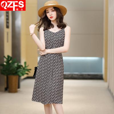 China Summer Viable Dress Fashion Halter Sleeveless Braces Slip Mini Vestido Bandage Sexy Dress 2022 New Arrivals For Ladies Casual Wear for sale