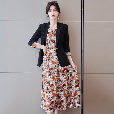 China Hot Selling Summer Casual Dresses Empire Women's Sleeveless Suit Dress Washable for sale