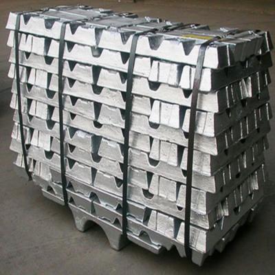 China Silver White Aluminum Ingots Min 99.7/A7/A8/A9/high Purity CY-196 for sale