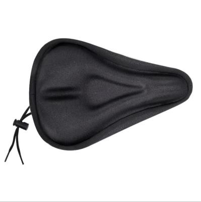 China Single high elastic seat covers are available dead soft bicycle mountain bike fly bicycle saddle silicone cover for sale