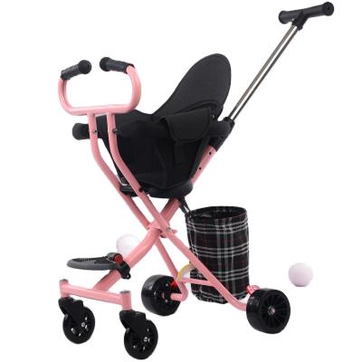 China Four Wheel Carry Baby Kids Tricycle Infants Folding Two Way Trolley 1-6 Years Old for sale