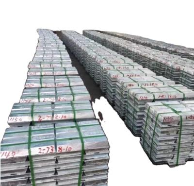 China Selling 99.995% Zinc Ingot Price High Purity Zinc Ingots Made In China 620 for sale