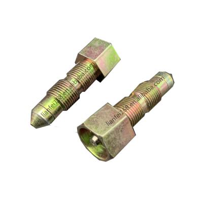 China Custom Cold Forged Brass Machining Part CAT330BL Metal Excavator Track Adjust Fitting for sale