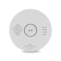 China CE ROHS Multifunctional 90mm Natural Gas Alarm Detector Sound Light Message Triple Alarm for sale