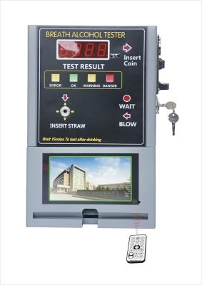 China AT319V 0.180g/L Fuel Cell Breathalyzers Pub Bar Smart Coin Operated Breathalyzer for sale