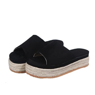 China Fashion trend wear-resistant and non-slip fashionable women's home and leisure ladies slippers for sale