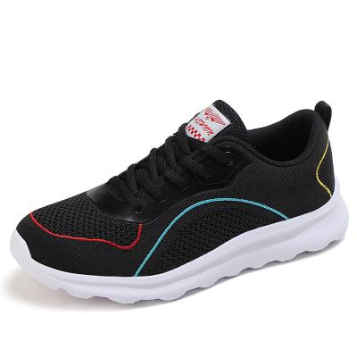 China CUSHIONING Fitness Running Shoes Women Sneaker Lace Non To Slip Breathable Soft Light Weight Tennis Walking Sneakers Shoes for sale