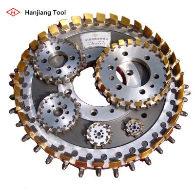 China Gleason Type Spiral Bevel Gear Cutters China Supplier Gleason Blades And Body Milling Cutter for sale