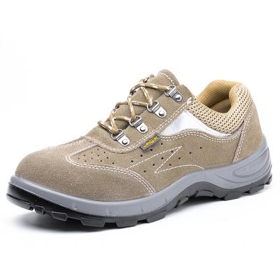 China Mesh Cheap Price Genuine Leather Sports Safety Work Shoes For Men Work PU/PU Sole for sale