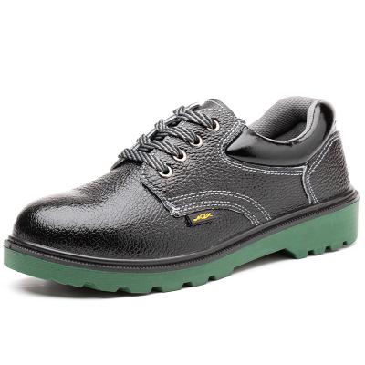 China Metal Toe Genuine Leather Mens Work Safety Shoes PU/PU Sole Metal Toe Metal Plate Wholesale Price for sale