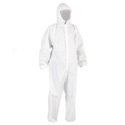 China Visitors protective coverall sms 45gsm disposable nonwoven medical coveralls for sale