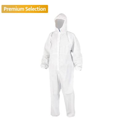 China Visitor EN13034 Protective Disposable Suit Coveralls Microporous Waterproof Epps Safe Coverall For Europe Market for sale