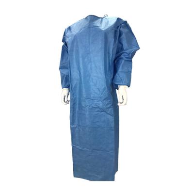 China EN13795-1 Disposable Surgical Gown Reinforced Surgical Gown Reinforced Disposable Gown AAMI Medical Level 3 for sale