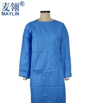 China AAMI LEVEL 4 /EN13795-1Enhanced Visitors Surgical Gowns Machine Ultrasonic Surgical Gown for sale