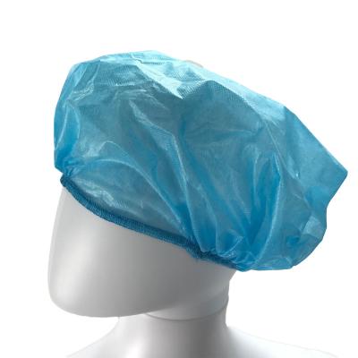 China Waterproof Disposable Medical Bouffant Elastic Surgical Doctor Cap pp+pe Dental Cap Men And Women for sale