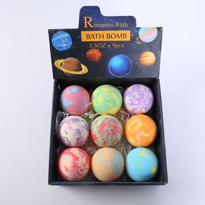 China OEM Private Label Perfume Rich Bubble Relaxing Natural Organic Eco-Friendly Colorful Hemp Bubble CBD Fizzy Bath Bombs for sale