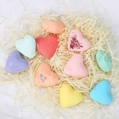 China High Quality Eco-Friendly Eco-Friendly Organic Fizzy Natural Bubble Oil Vegan Bath Bombs Custom Clean Color Bath Salt Bomb for sale