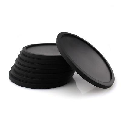 China Factory Direct Sales Viable Multi Color Options Steam Tea Cup Mini Round Coaster And Coaster Silicone Cup for sale