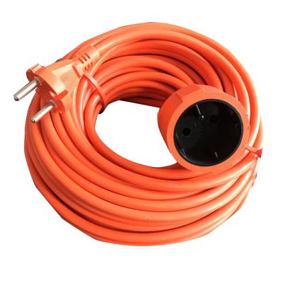 China Home Appliance 250V Euro European EU VDE 2 Pin Power Cord Mains Extension Lead for sale