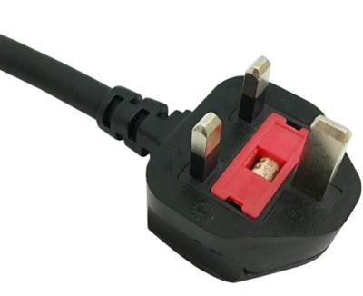 China UK Industrial Equipment Plug Power Cord Cable for sale