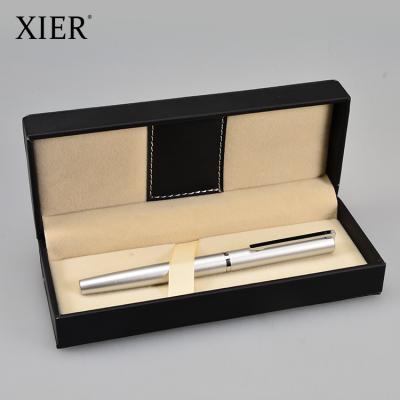 China Box: Customized Metal Promotional Custom Logo Gel Pen With Gift Box Roller Pen Recyclable Heavy Luxury Tip Pen for sale