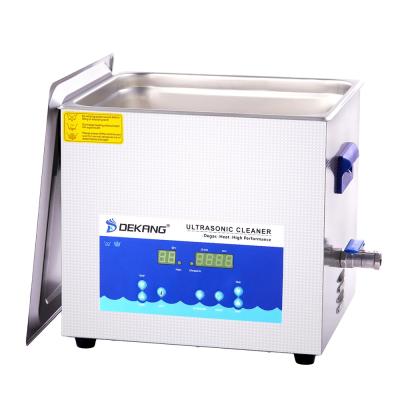 China Hotel 15L Digital BenchTop Ultrasonic Cleaner With Heater For Lab for sale