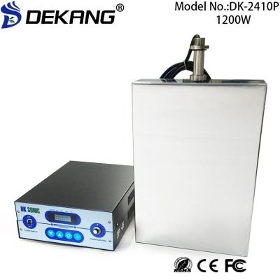 China Factory 1200W Industrial Immersive Ultrasonic Cleaner Panel Machine Vibrating Cleaning Transducer for sale