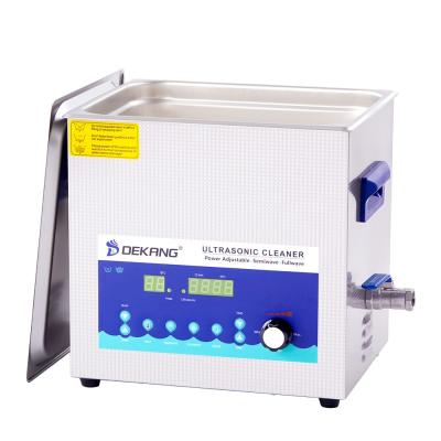 China 10L Hotel Ultrasonic Cleaning Equipment Dual Frequency Power Adjustable for sale