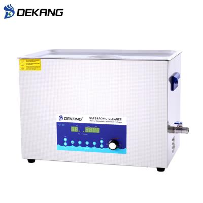 China New Model Hot Selling Hotel 30L Dual Frequency Power Adjustable Ultrasonic Teeth Cleaning for sale