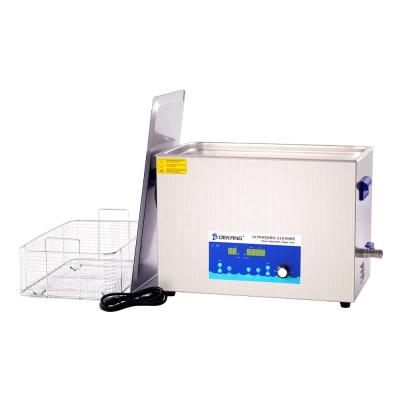 China Best Hotel CNC Wheel Edges Ultrasonic Cleaning Machine 30 Liter Tank for sale