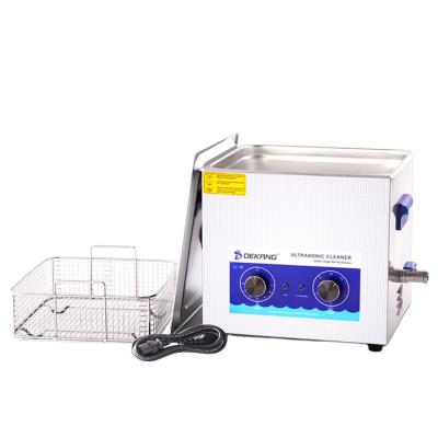 China Hotel 15L Professional Mechanical Manual Ultrasonic Cleaner DK-1500H, Nail Care Tools Cleaning Equipment for sale