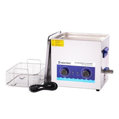 China Hotel 10L Mechanical Ultrasound Cleaner Digital Ultrasonic Cleaner, for Lab Jewelry Medical Instruments for sale