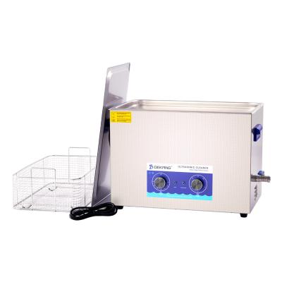 China 30L Hotel Mechanical Control Ultrasonic Cleaner With Heater For R&Ca Aircraft Parts for sale