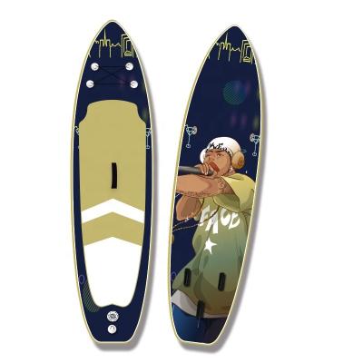 China Surfking latest unisex design 11ft double layer drop stitch surfboard isup inflatable sup stand up paddle board for sale