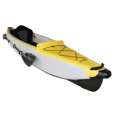 China Drop stich Surfking Customized Individual Drop-stitch Fishing Inflatable Kayak 2 Years Warranty for sale