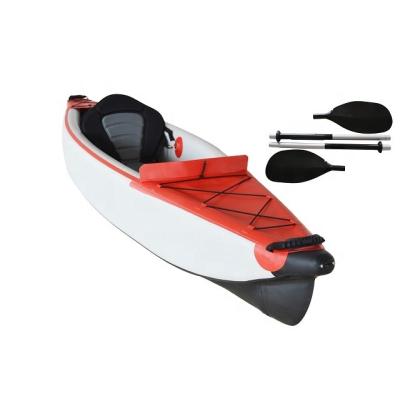 China High Quality Customized Drop Stitch+ Double Stitch PVC Surfking Inflatable Drop Stitch Canoe/Kayak Boat Fishing for sale