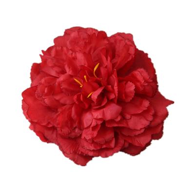 China 16cm Diameter Large Silk Peonies Artificial Peony Plant Decoration 16cm Diameter for sale