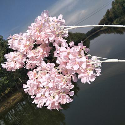 China Home Decoration Wedding Decoration Wholesale Cherry Blossoms Artificial Flower For Wedding Decoration for sale