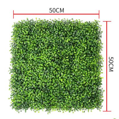 China Green Grass Tropical Home Wall Decoration Artificial Green Plant Panel for sale