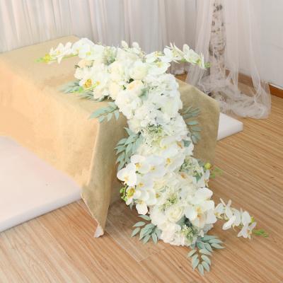 China Decoration party supplies decorations artificial flower indoor wall to wedding flower table runner for home decoration for sale