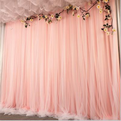 China New Designs Hotel Curtains Wholesale Decoration Backdrop Fabric Wedding Curtain for sale