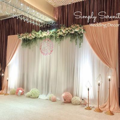 China Other Wedding Party Supplies New Wedding Party Supplies Curtain Backdrop Decorative Curtains Ice Silk Curtain for sale