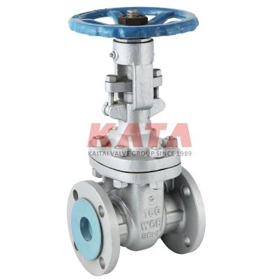 China A216 GR WCB BW Metal Seal Gate Valve Class150 3