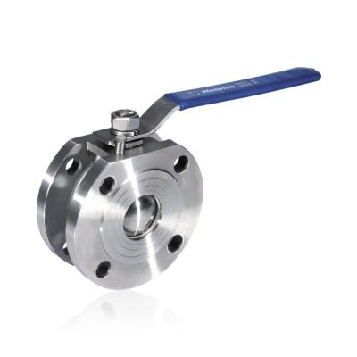 China KATA VALVE API 6D WAFER BUTTERFLY VALVE NPS 16