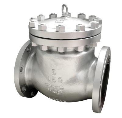 China High temperature resistant Steel material Pressure Seal Swing Check Valve NPS2