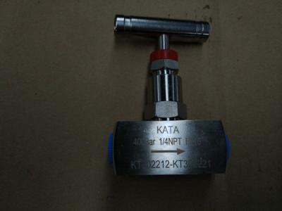 China Stainless Steel NPT Needle Valve 1/4