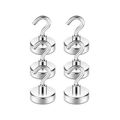 China Industrial Magnet Multifunctional Rust Tool Swivel Hot Selling Heavy Duty Magnetic Hook Hanger for sale